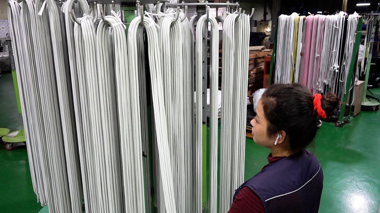 Процесс массового производства на корейском заводе по производству удлинителей с 30-летним ноу-хау