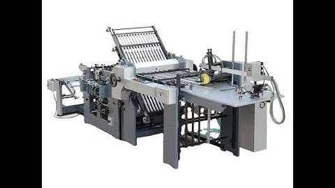 Brand New ZM-ZYH660D Combinable High Speed Automatic Paper Folding Machine From China Manufactor