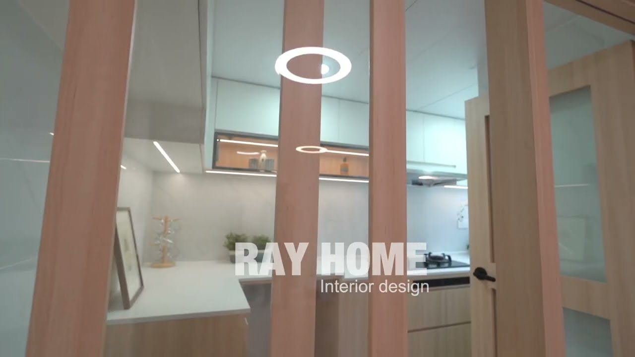 【Y型公屋日系簡約風實用兼具美學。】【設計｜實用與美感兼備・盡用空間收納】📍屯門Y型公屋📐實用面積：455呎🔧 專案內容：全屋間隔改造｜日系配色×空間收納｜全屋更換鋁窗 #室內設計 #居屋裝修 