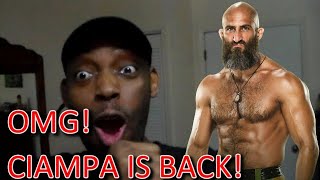 OMG! CIAMPA RETURNS TO WWE MONDAY NIGHT RAW REACTION!!!