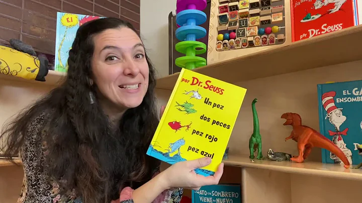 Ms. Denise reading "Un pez, dos peces, pez rojo, p...