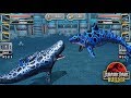 THE GIANT AQUATIC LEVIATHAN VS MEGALODON - AQUATIC TOURNAMENT || JURASSIC PARK BUILDER