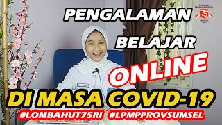 Juara Harapan 2 Tingkat Provinsi. Lomba Bercerita. Ceritaku Selama Belajar di Masa Pandemi Covid 19