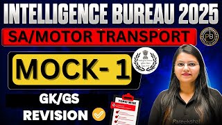 IB MOTOR TRANSPORT | MOCK 1 | GK GS | IB SA/MT | Fariha Ma'am
