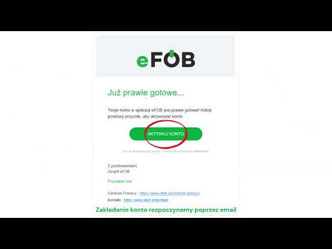 Aktywacja konta w eFOB - video from HRobots