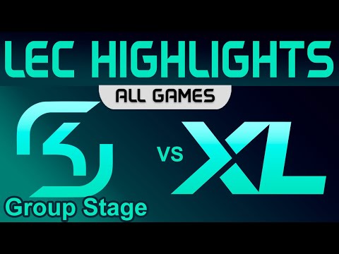 SK vs XL ALL GAMES Highlights LEC Group Stage B 2023 SK Gaming vs Excel by Onivia