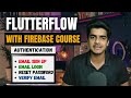Email Login Using Firebase | FlutterFlow With Firebase Course