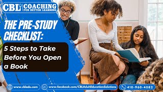 The Pre-Study Checklist: 5 Steps to Take Before You Open a Book
