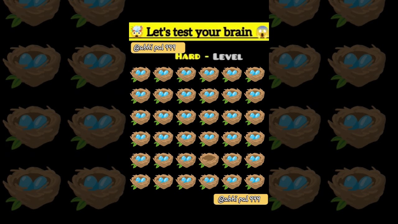 test your brain 🧠 pawer and IQ test Short video 