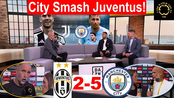 Juventus vs Man City 2-5; City Dominate, Tops Group with 4 different scorers: Post-Match Analysis.