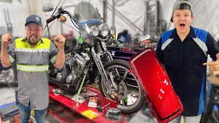 New Engine, Fresh Paint For Hillbilly's Dream Harley!