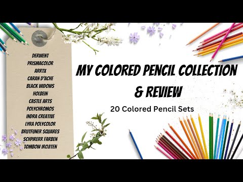 Arteza Colored Pencils - Colored Pencil Review 