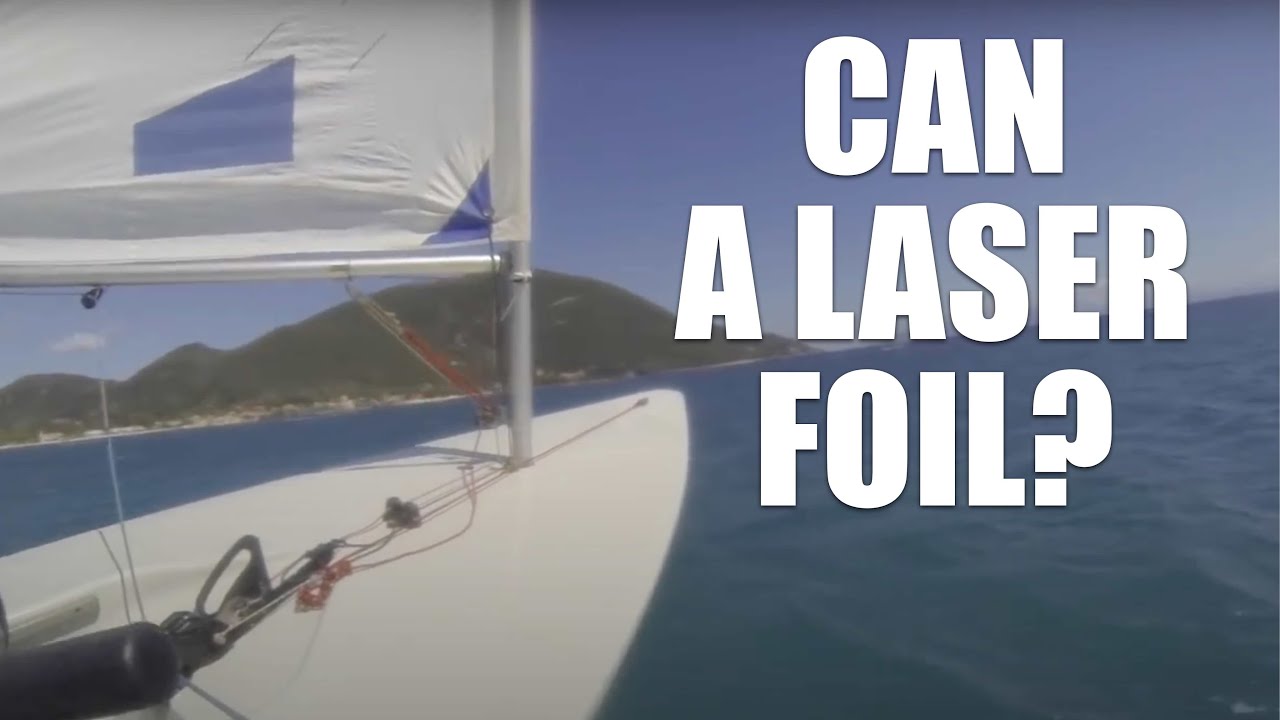 Onboard the Foiling Laser!