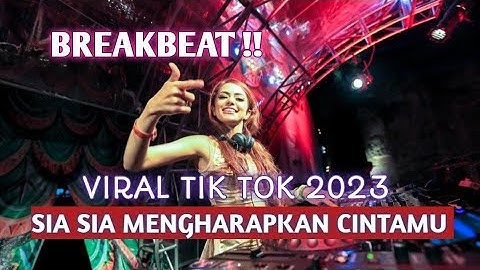 DJ SIA SIA MENGHARAPKAN CINTAMU || BREAKBEAT REMIX VIRAL 2023