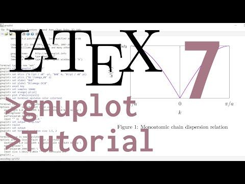 gnuplot Tutorial 7 : epslatex를 사용하여 LaTex 문서 플로팅