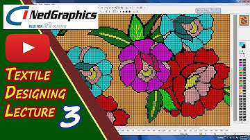 Textile Designing  jacquard weaving Tutorial # 3