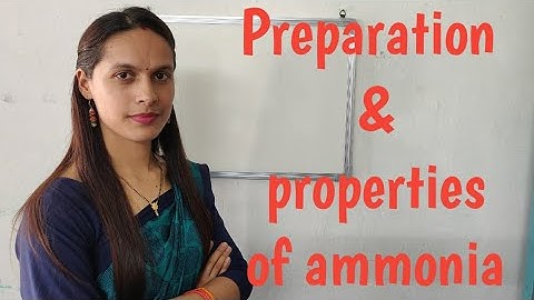 12th||NEET||AIEEE||NITROGEN FAMILY(LECTURE IV||PREPARATION AND PROPERTIES OF AMMONIA