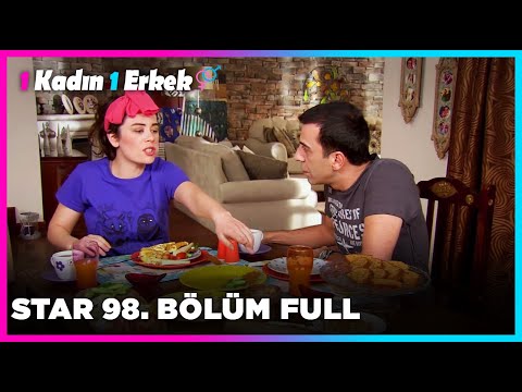 1 Erkek 1 Kadın || 98. Bölüm Star