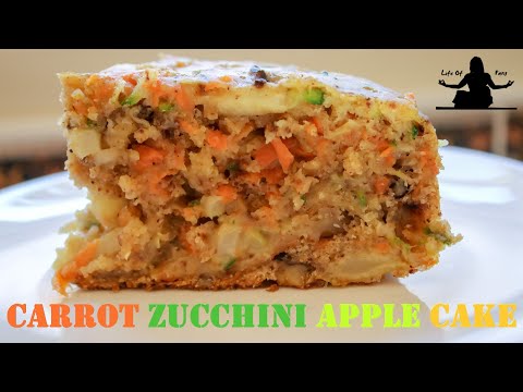 EASY RICE COOKER CAKE RECIPES: Carrot Zucchini Apple Cake