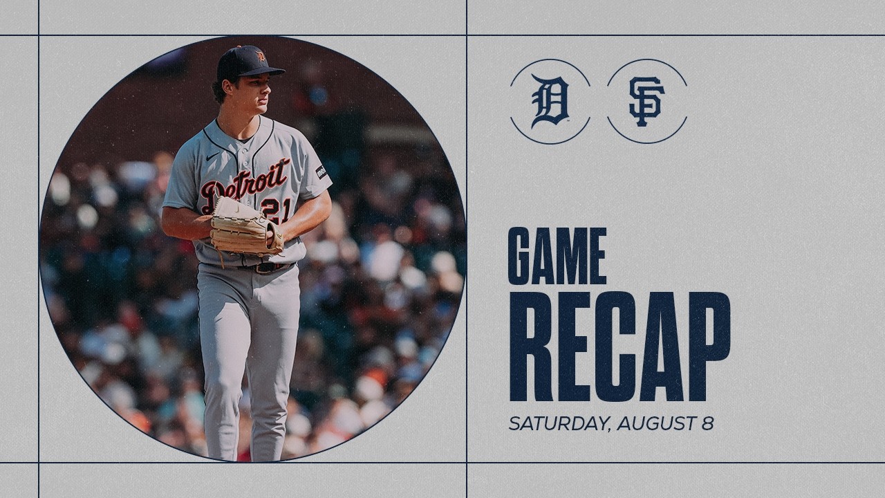 Game Highlights: Jobe Makes His Return, Tigers Shutout the Giants with a 6-Run 7th Inning | 8/8/2026
