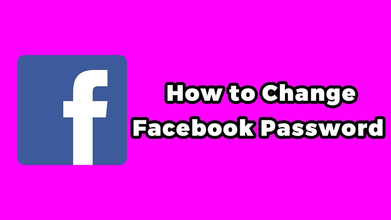 How To Change Facebook Password (2024) YouTube