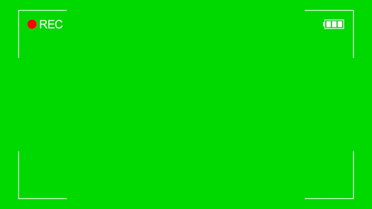 camera recording green screen YouTube