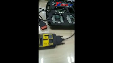 VVDI PROG EZS Benz W164 Adapter Test Video