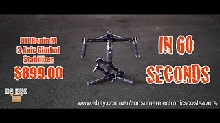 Da Box (Unboxing #48) DJI Ronin M 3 Axis Gimbal Stabilizer