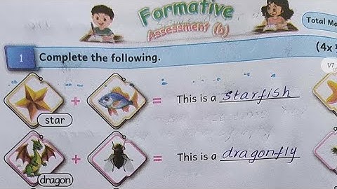 EE 4th standard English term 1 workbook answers formative  assessment - b