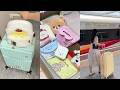 Immersive Packing of Suitcases 🎀 | restocking / closet and kitchen organization