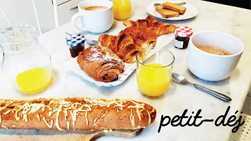 ¿Qué desayunan los franceses?