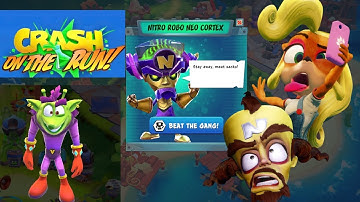 CRASH: On the run.. We take on the nitro robo neo cortex gang