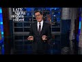 Colbert mocks Trump for failing to understand the US constitution