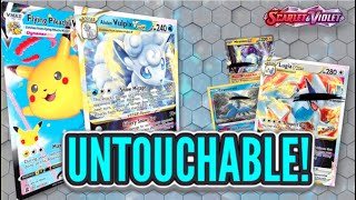 This Deck WALLS the Meta! Alolan Vulpix AND Flying Pikachu! | Scarlet and Violet Deck Profile PTCGL
