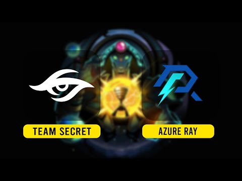 EPIC SERIES, NEW AZURE RAY DEBUT !! AZURE RAY vs TEAM SECRET   ESL KUALA LUMPUR 2023 DOTA 2