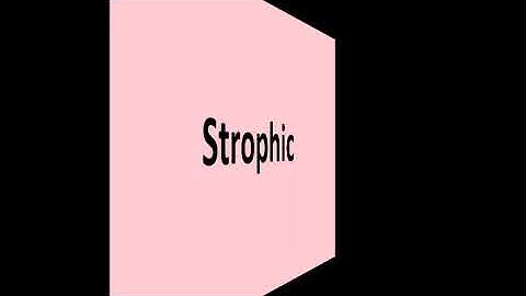 Strophic