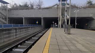 KTX 001호기 서울행 #472 광명역 진입
