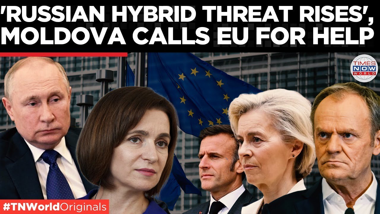 Moldovan President Warns of Russia’s Plot, Calls Out EU Inaction!  | Times Now World