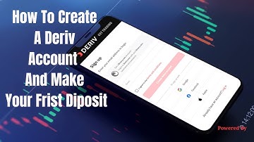 How To Create A Deriv Trading Account ? #deriv #trading #forextrading #mt5 #binary #binaryoption