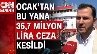 Boğaza Atık Döken Gemilere Ceza