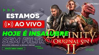 🧙 RPG, Raiva e Burrice | Divinity + Games AO VIVO + [Georgianosfera]