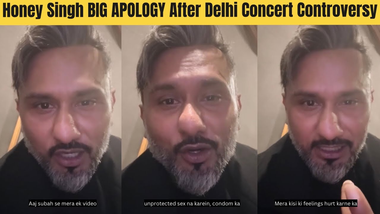 Yo Yo Honey Singh BIG APOLOGY After Facing Backlash For Car Me S** Viral Video at Delhi Concert 2026