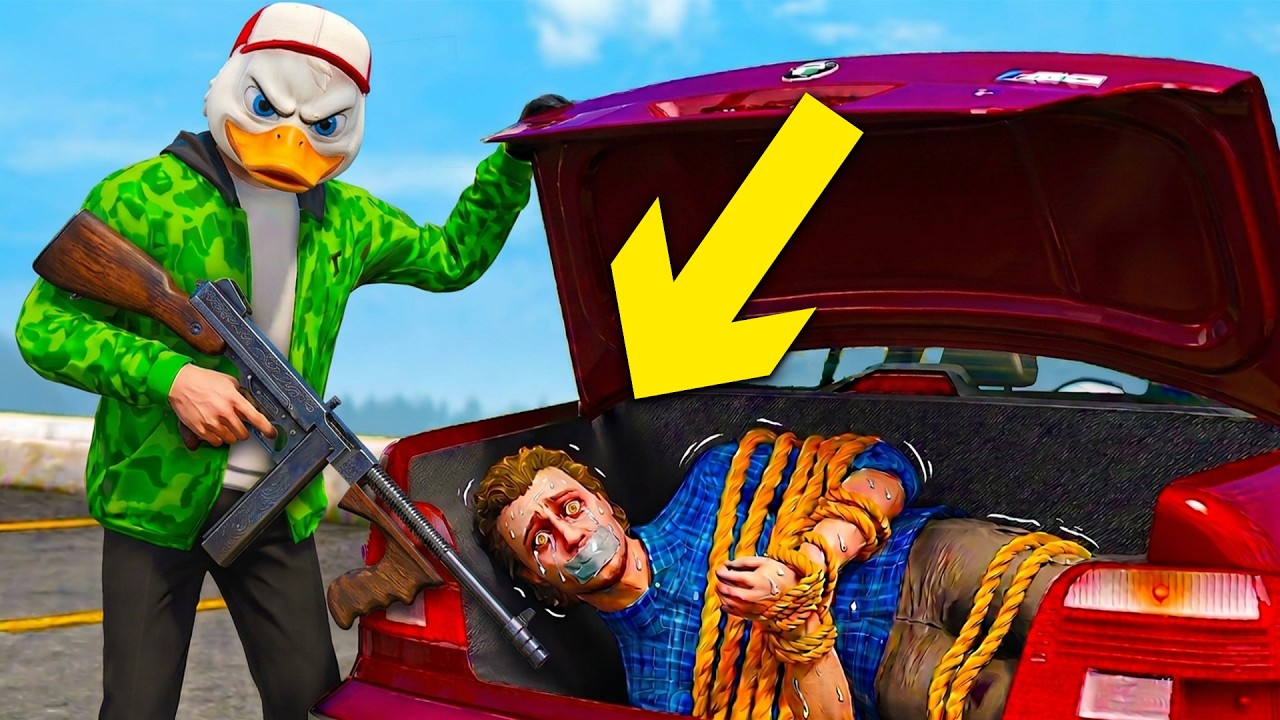 Forcing Innocent Players to Rob Banks in GTA 5 RP