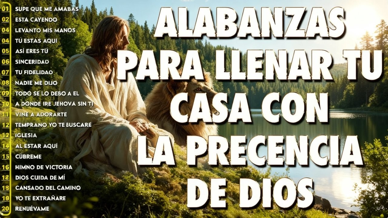 🌹MÚSICA DE ALABANZA CRISTIANA PARA ORACIÓN PROFUNDA 2026 🙏 ALABANZAS CRISTIANAS DE PODER Y GLORIA 🙏
