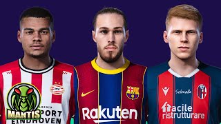 [DOWNLOAD] Faces Gakpo, Mingueza & Schouten By Bebo Facemaker for PES 2021 PC [ONLY PC/SOLO PC]