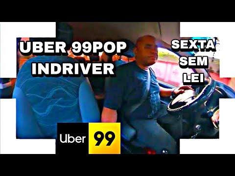 🚘UBER 99POP INDRIVER / @djflaviorocha46 / SEXTA-FEIRA NA PRÁTICA / #UBERON #99POP #INDRIVER