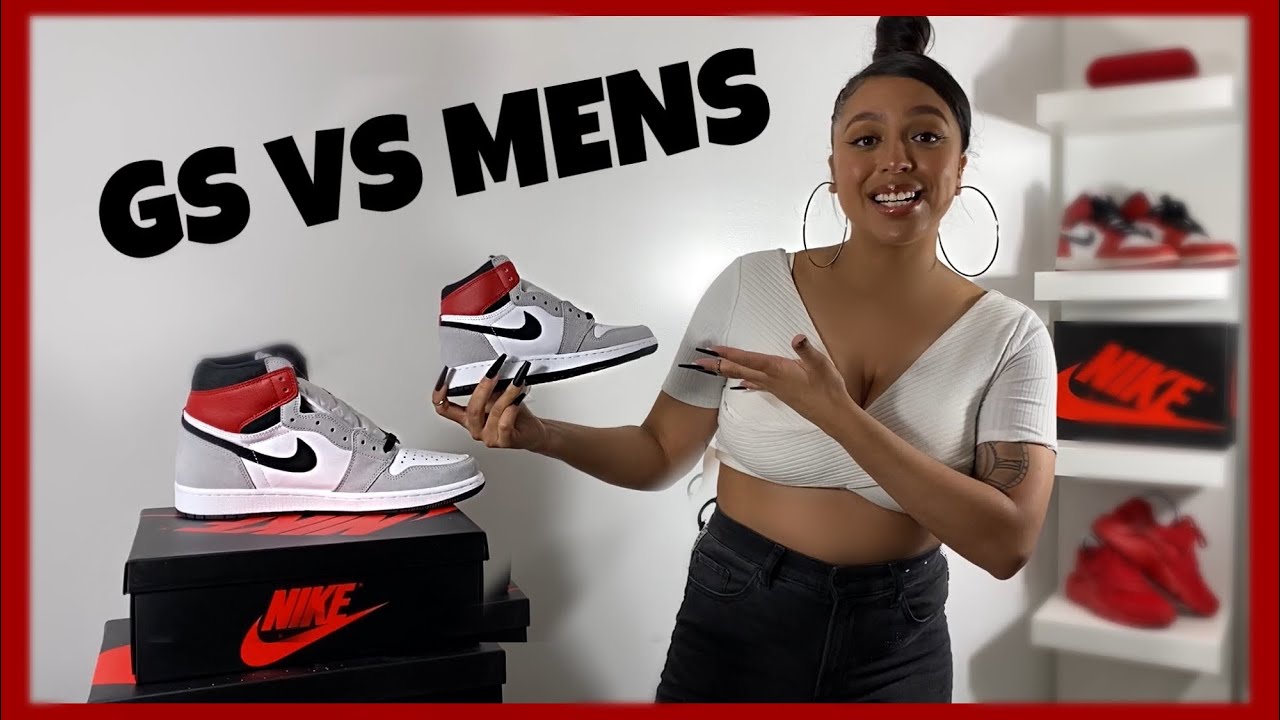 difference between mens and womens jordan 1