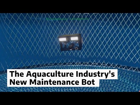 Say hi to Mr. CageReporter - the aquaculture industry's new maintenance bot.