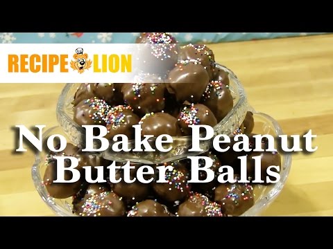 No Bake Peanut Butter Balls