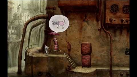 Machinarium Walkthrough Part 6: Getting Dog for Umbrella